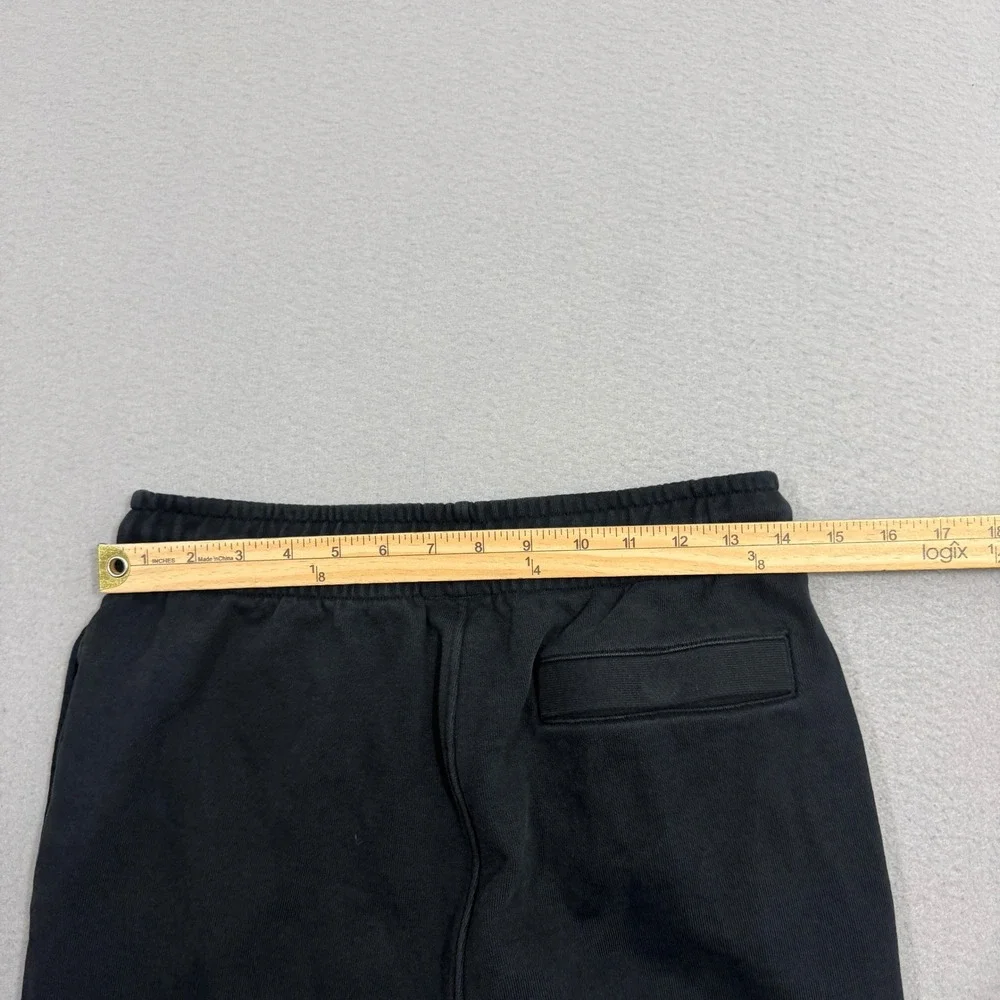 Jordan Sweatpants Men's Small Black FV7251-010 Flight Fleece Joggers Cotton
